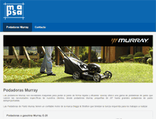 Tablet Screenshot of podadorasmurray.com